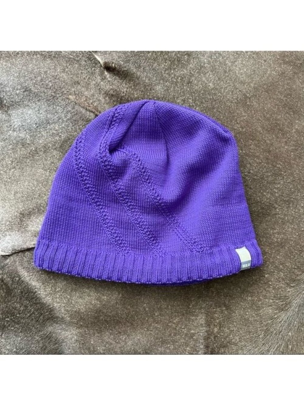Bula PolarTech Crochet Knit Cableknit Beanie Fleece